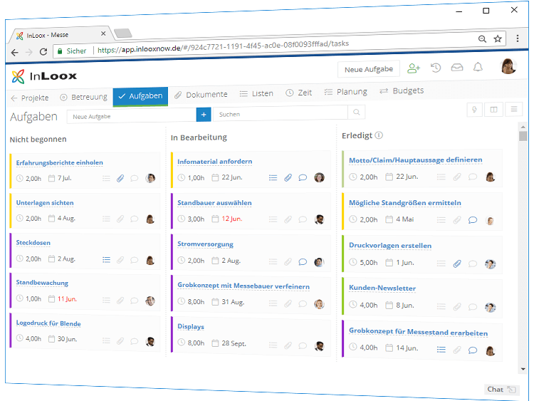 InLoox now - Bessere Zusammenarbeit